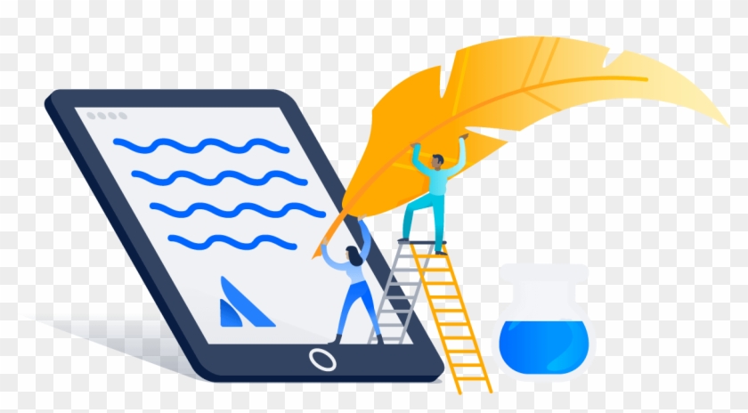 An Image Showing Two Authors Writing A Modern Agile - An Image Showing Two Authors Writing A Modern Agile #1743808