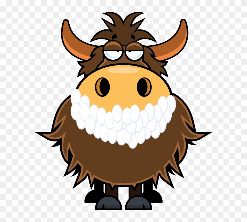 Hallway Clipart Come With Me - Cartoon Of Yak #1743938