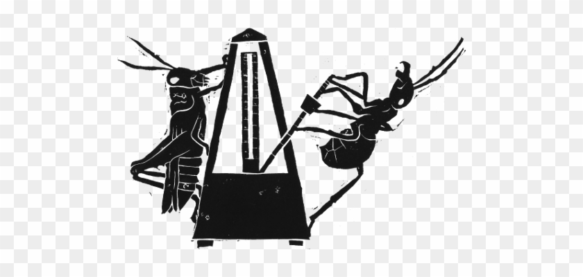 Ant And Grasshopper Web - Illustration #1744084