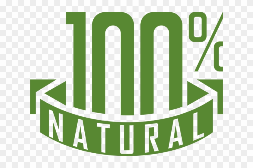 Organic Clipart 100 Percent - 100 Natural #1744158