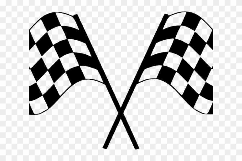 Finish Line Clipart Track Star - Finish Line Flag Clip Art #1744188