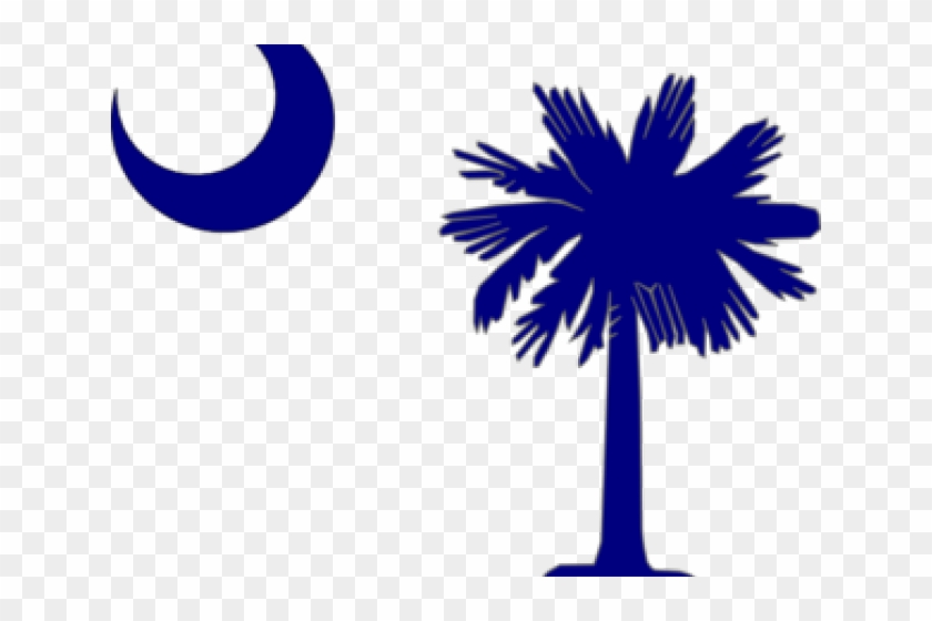 Sc Cliparts - South Carolina Palm Tree Silhouette #1744230