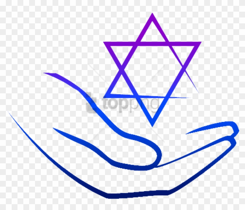 Free Png Download Hands Holdin Star Of David Png Images - Star Of David Small #1744320