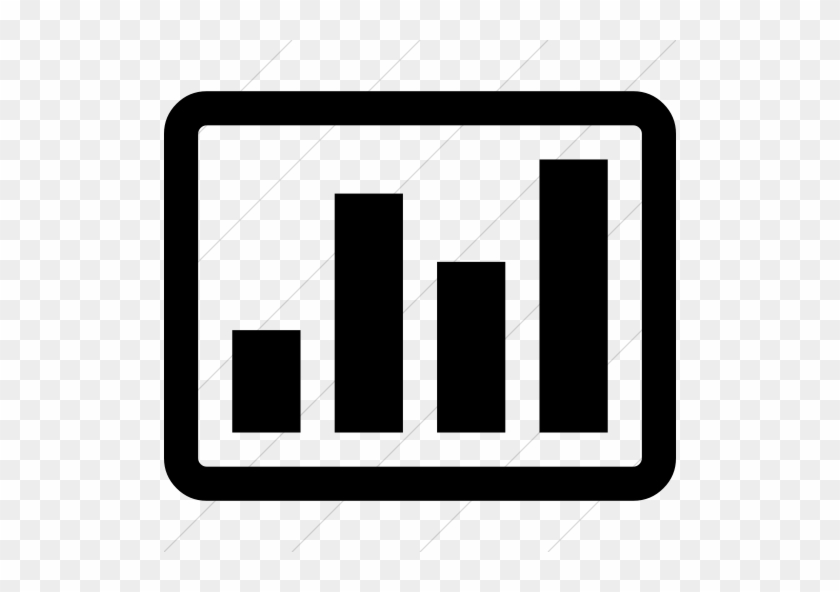 Introducing Video Reporting Metrics - Graph Icon Rectangular #1744433