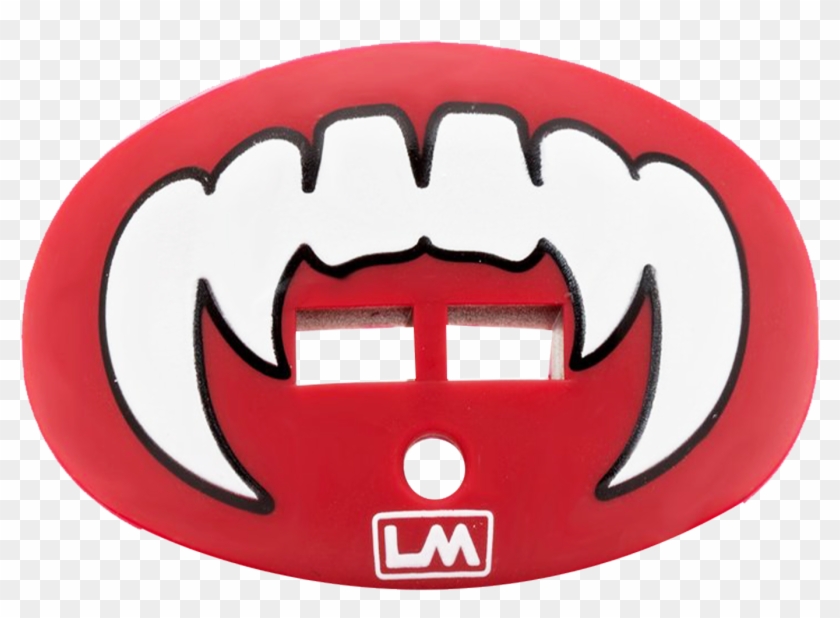 Vampire Fangs Maroon Cardinal - Mouthguard #1744492