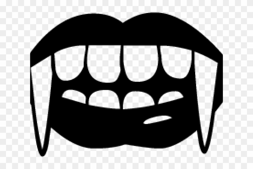 Fangs Clipart Vampire Diaries - Vampire Teeth Clip Art #1744500