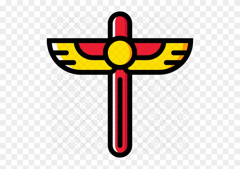 Egyptian Clipart Scepter - Cross #1744553