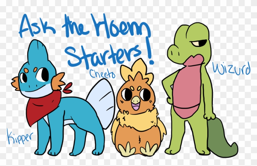 Ask/dare The Hoenn Starters By Askalola - Cartoon #1744630