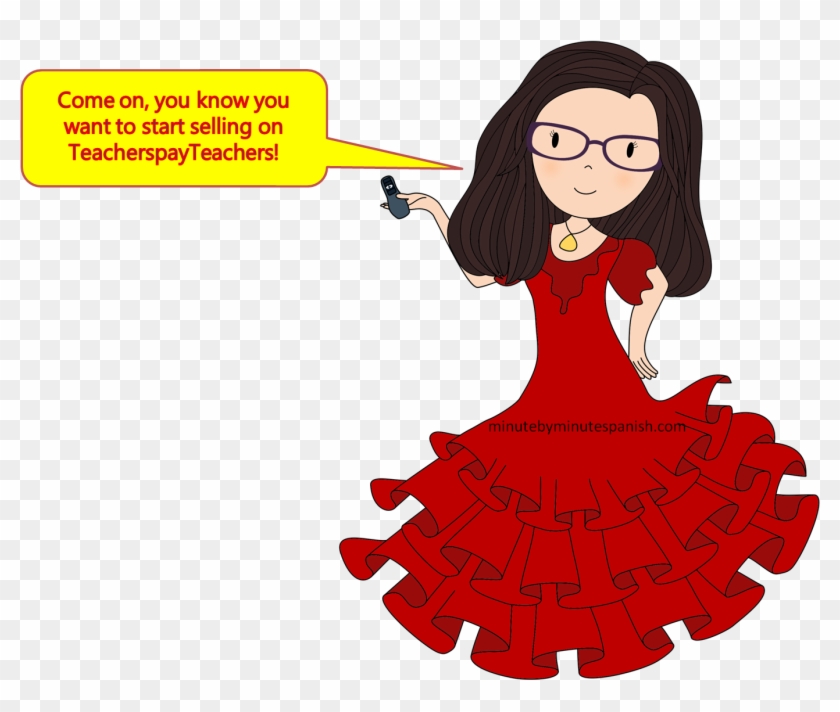 Let Ellen Help You To Sell On Tpt - Cartoon #1744761