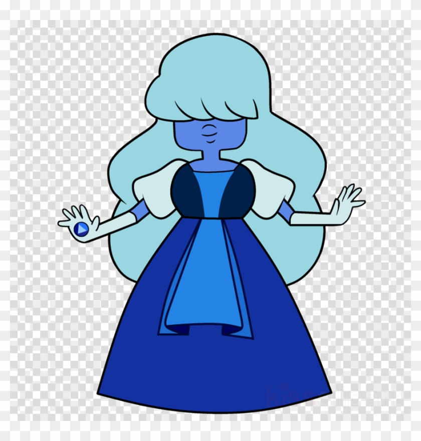 Sapphire Steven Universe Garnet Clipart Garnet Sapphire - Steven Universe Sapphire Gemstone #1744889