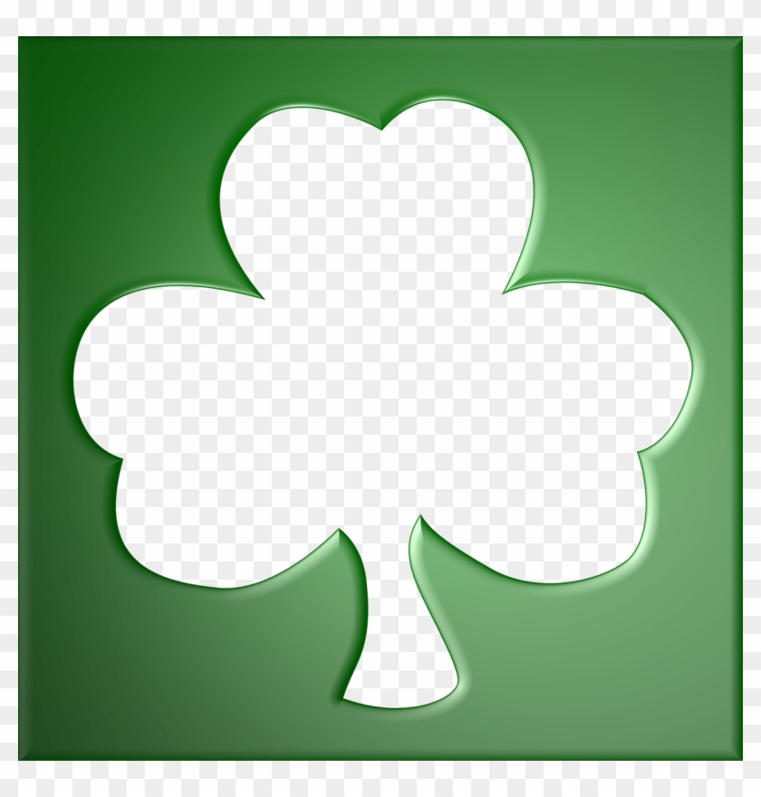 Frame Border Green - Clover Frame Png #1744916