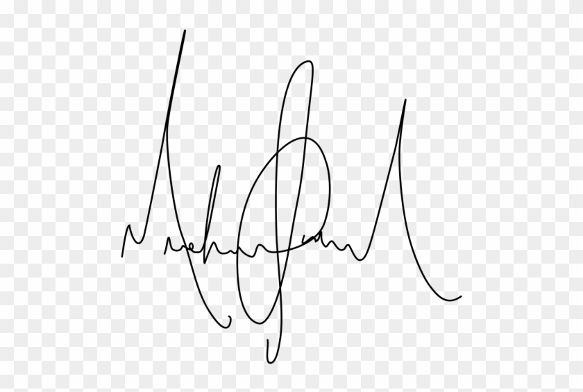 Michael Jackson,signature Of The Pop Star,png,the King - Michael Jackson Signature #1745030