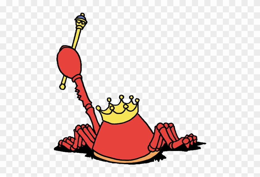 King Crabbie Leaving The Scene With Staff Raised High - King Crabbie Leaving The Scene With Staff Raised High #1745199