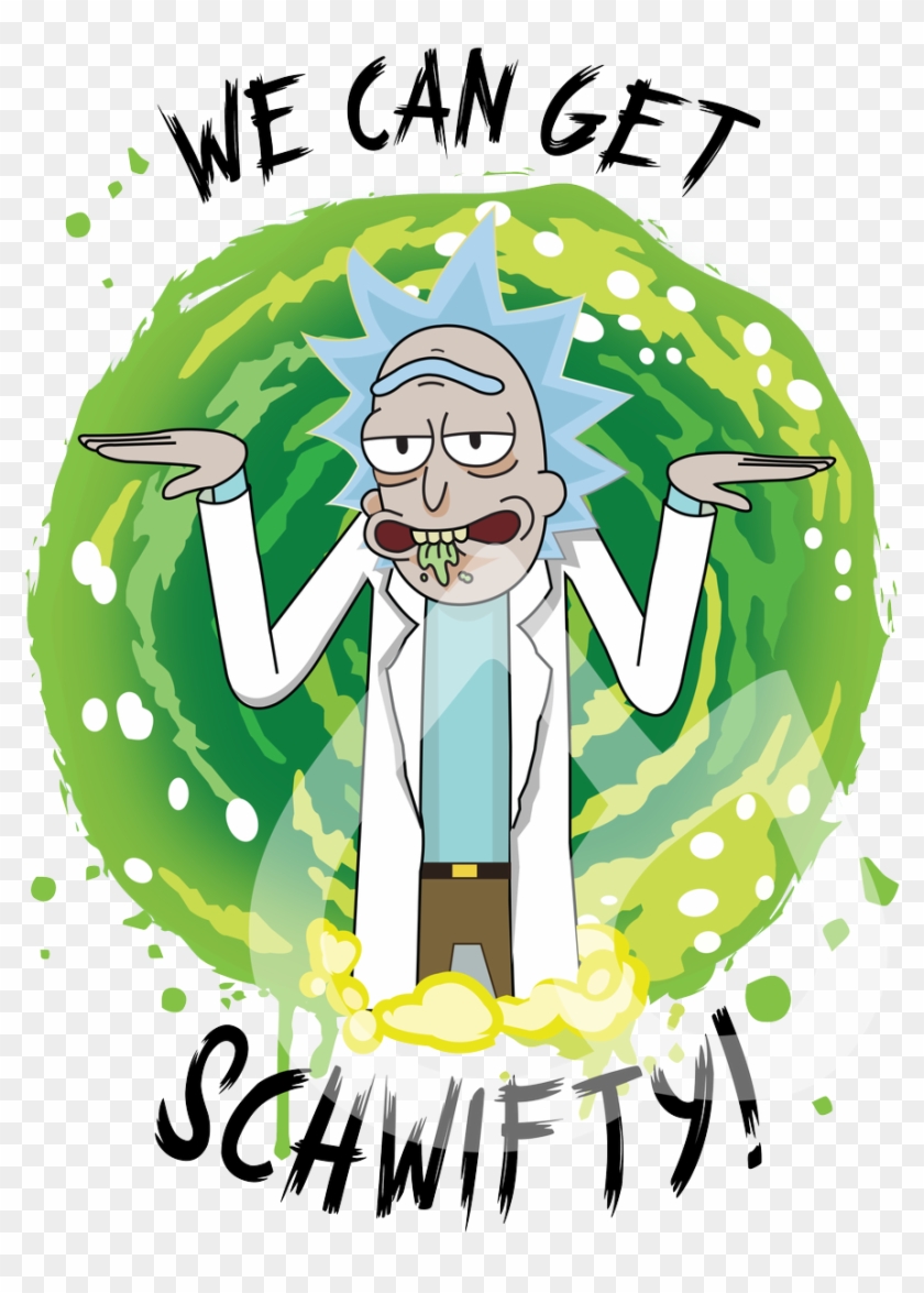 Grab One Of Our Custom Rick & Morty Designs On Sweatshirts, - Illustration #1745388