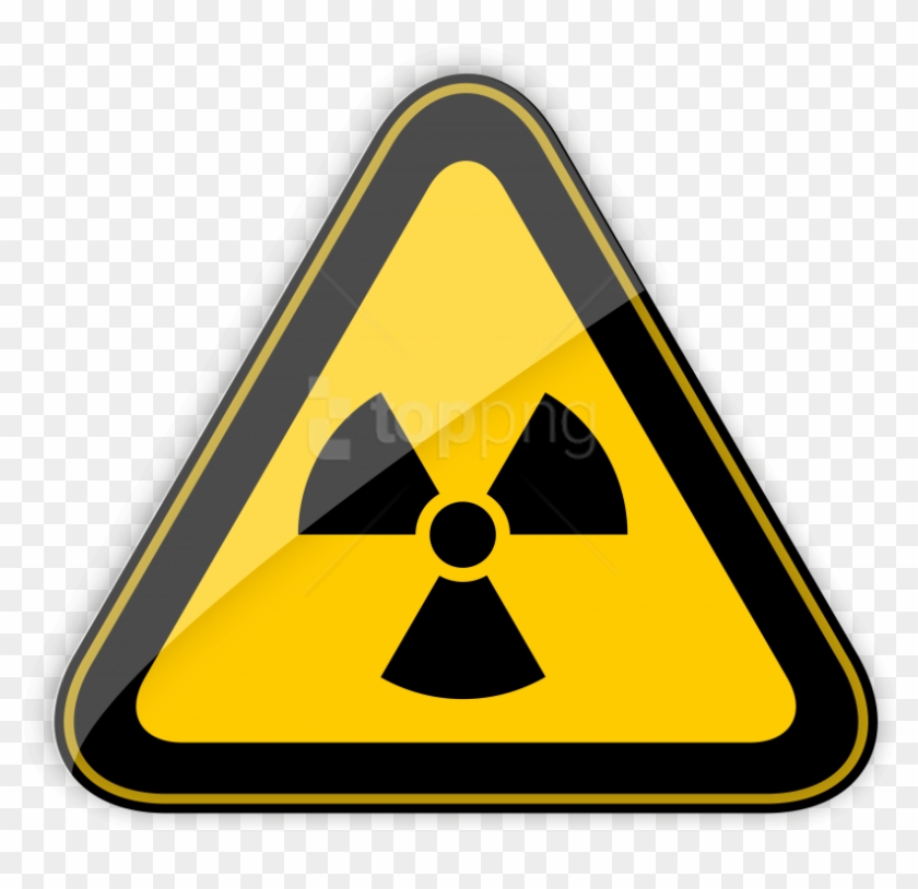 Free Png Download Radiation Hazard Warning Sign Clipart - Radiation Symbol #1745523