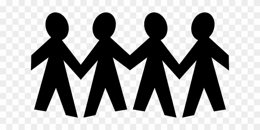 Family Teamwork-294584 - Stick Figure Silhouette Family Png #1745570
