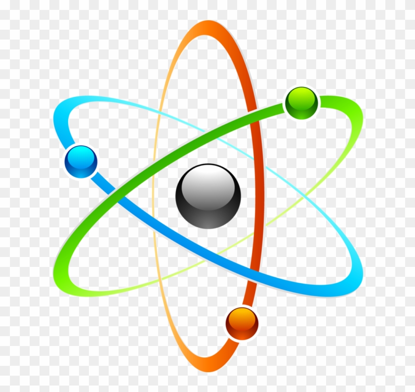 Atom Symbol Clip Art - Science Symbols #1745647