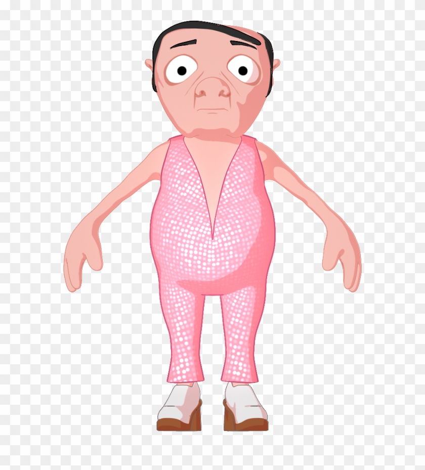 Here Are Some Shots Of Herbert With Some New Textures, - Cartoon #1745758