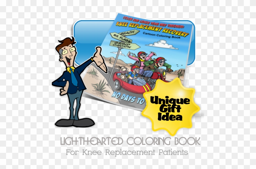 Depression After Knee Replacement-laughter - Cartoon #1745808