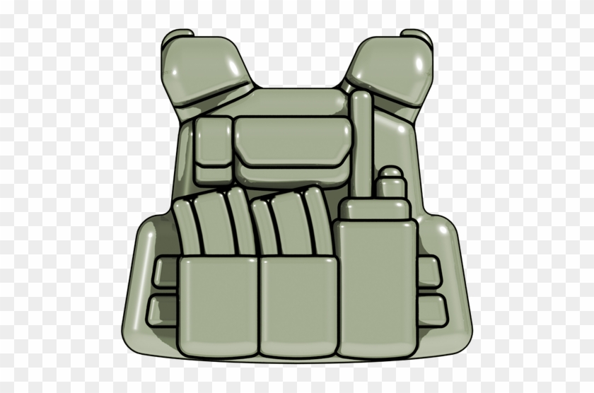 Brickarms Plate Carrier Vest Pcv - Brickmania Vest Grey Pcv #1746049