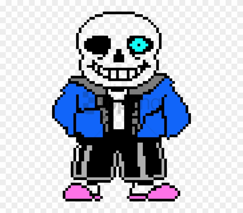 Future Sans - Undertale Sans Battle Sprite - Free Transparent PNG Clipart  Images Download