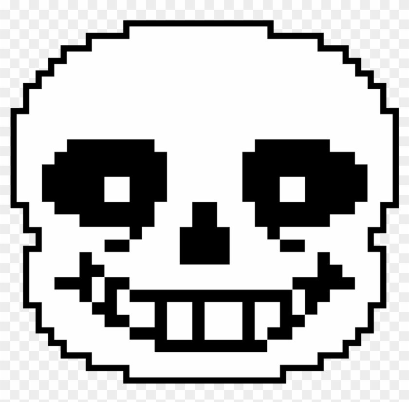 Sans Face Transparent - Sans Face Pixel Art #1746146