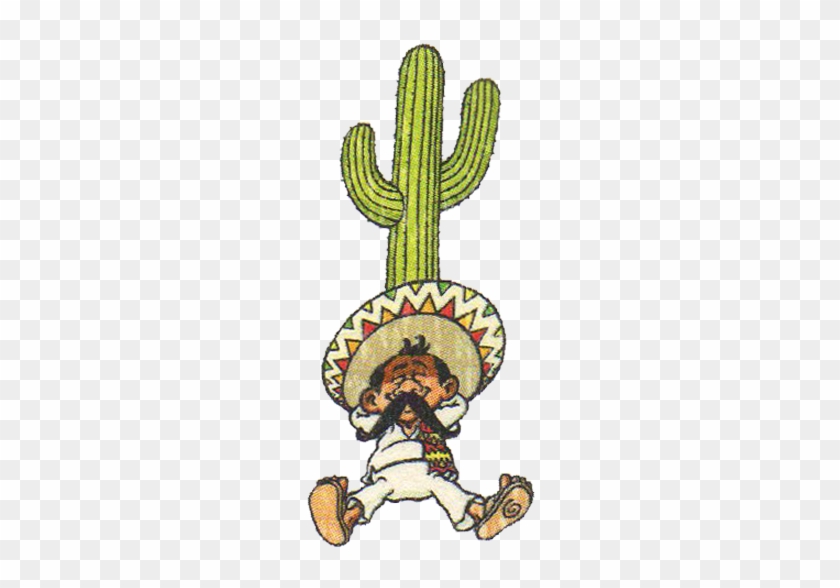 Mexican Cactus Cartoon #1746256
