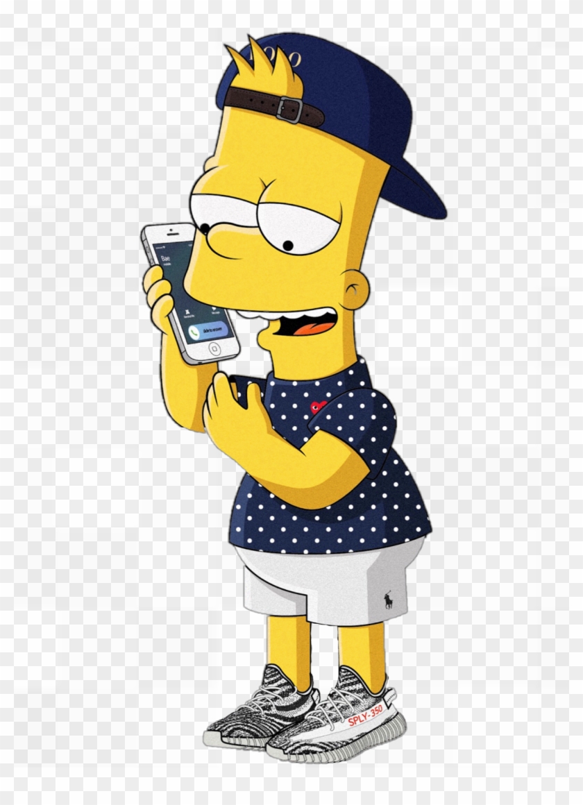 Bart Sticker - Fondo De Pantalla De Los Simpson - Free Transparent PNG  Clipart Images Download