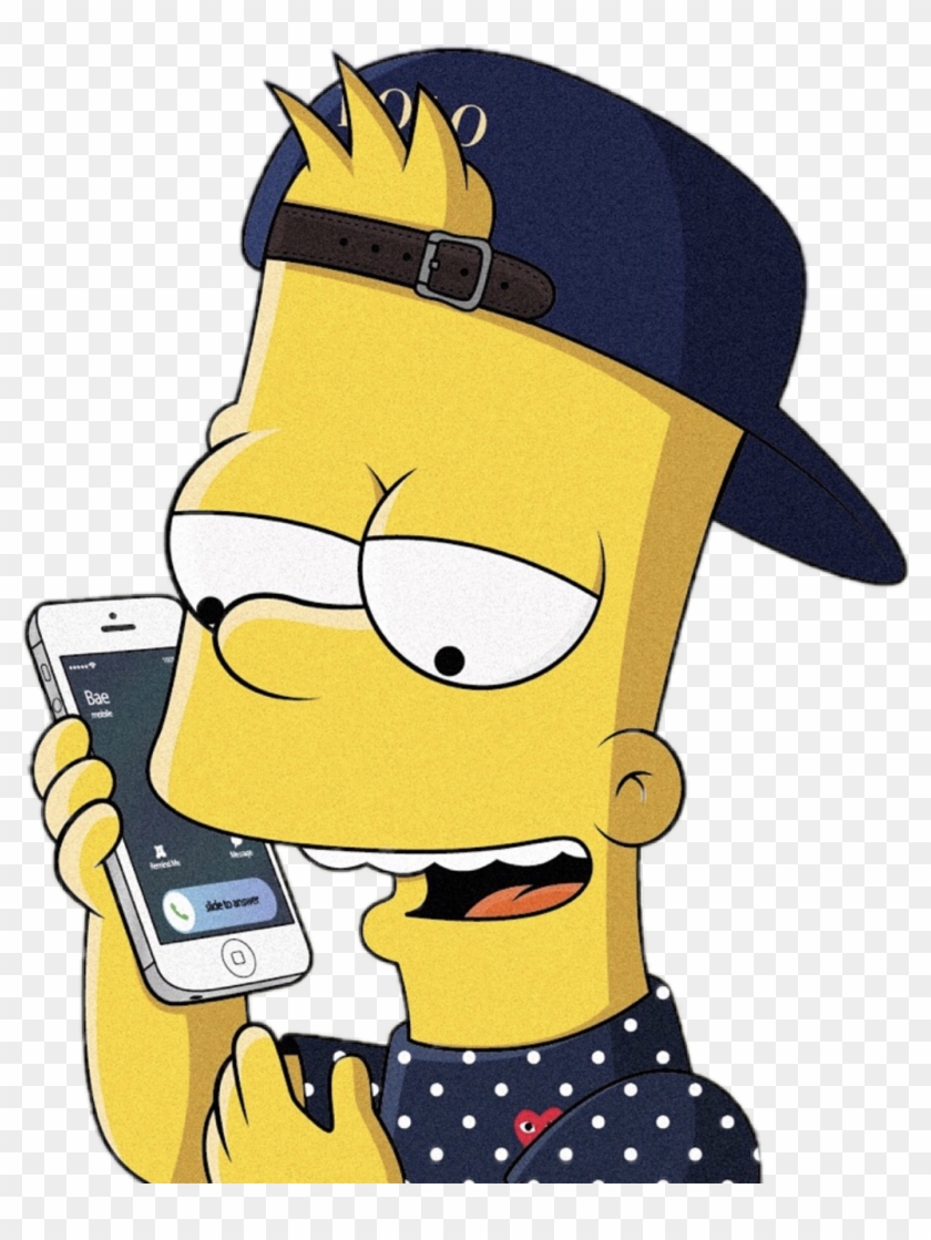 #bart #simpson #simpsons #iphone #polo #lacoste #yeezy - Fondo De Pantalla De Los Simpson #1746294