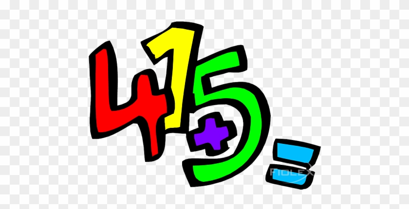 Convert Numbers - Clipart Bild Rechnen #1746306