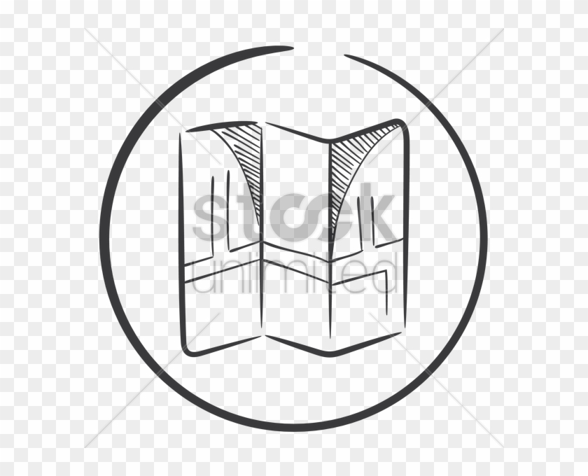 Folded Map Png - Folded Map Png #1746325