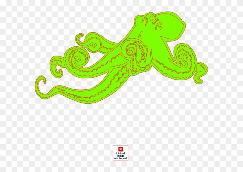 How To Set Use Green Ocotopus Svg Vector - Flame Clipart #1746377