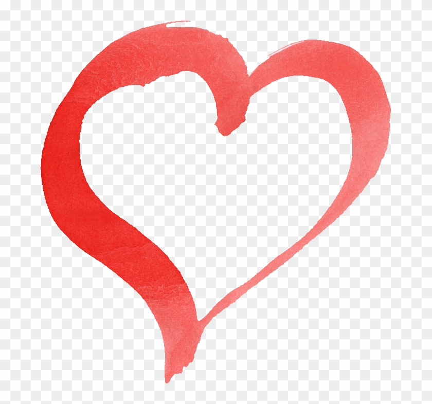 Hearts Clipart Watercolor - Heart #1746416
