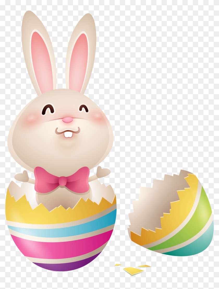 Easter Basket Bunny Clipart Transparent - Easter Basket Bunny Clipart Transparent #1746474