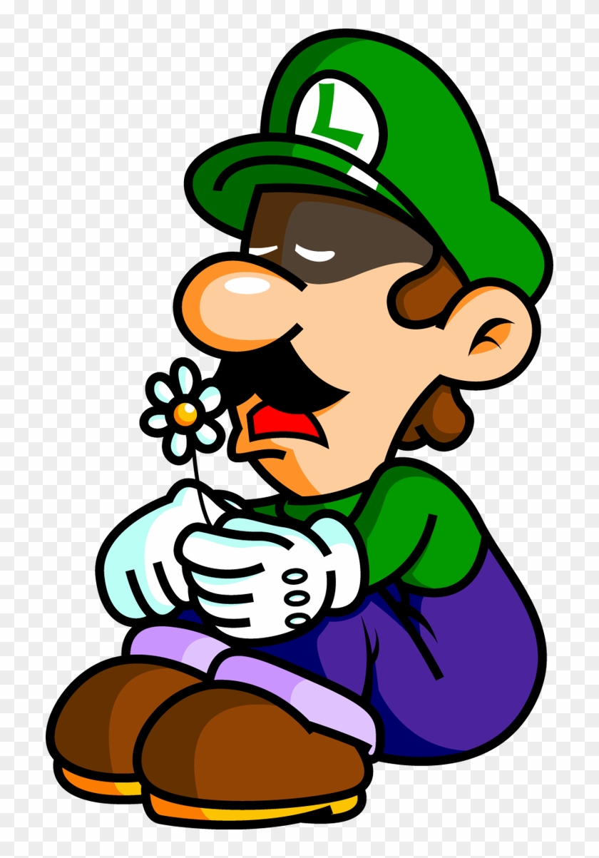 Poor Luigi - Luigi's Mansion Depressed Luigi Sadness #1746546