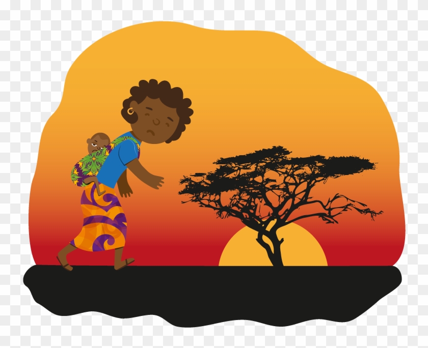 Ilustraciones Sencillas Para La Landing Creada Con - African Desert Sunset #1746572