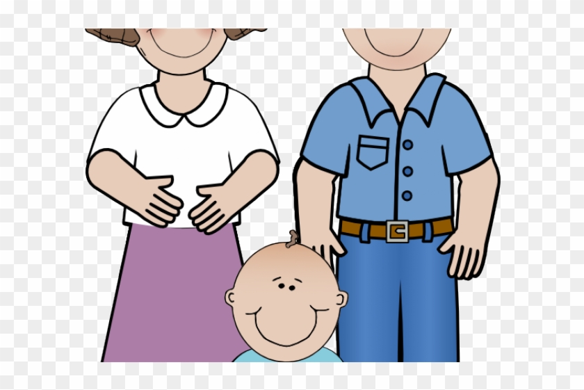 Little Girl Clipart Parent - Father Clipart #1746596