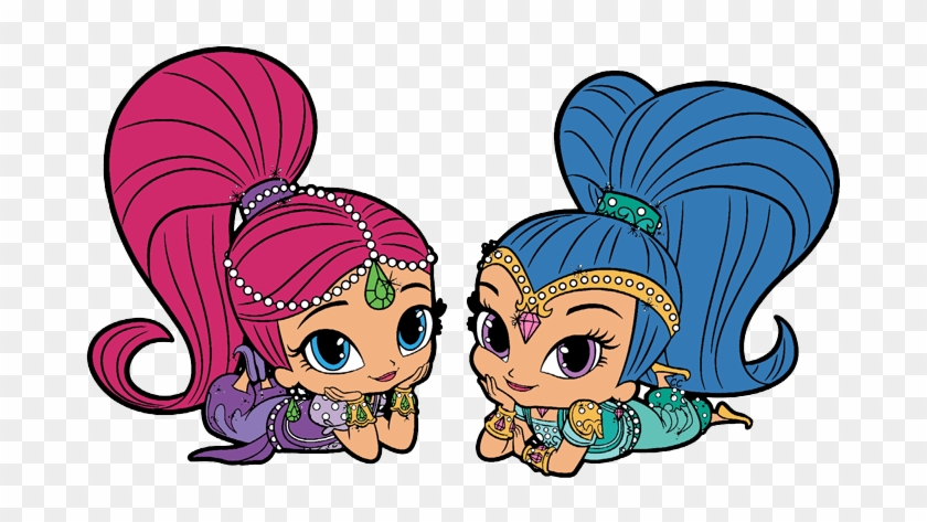 Shimmer And Shine Clipart Cartoon Clip Art - Shimmer And Shine Svg #1746628