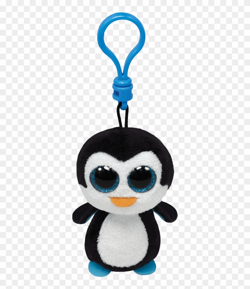 Waddles The Penguin - Beanie Boo Penguin Keychain #1746777