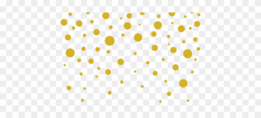Download Glitter Design Polka - Gold Polka Dots Png #1746924