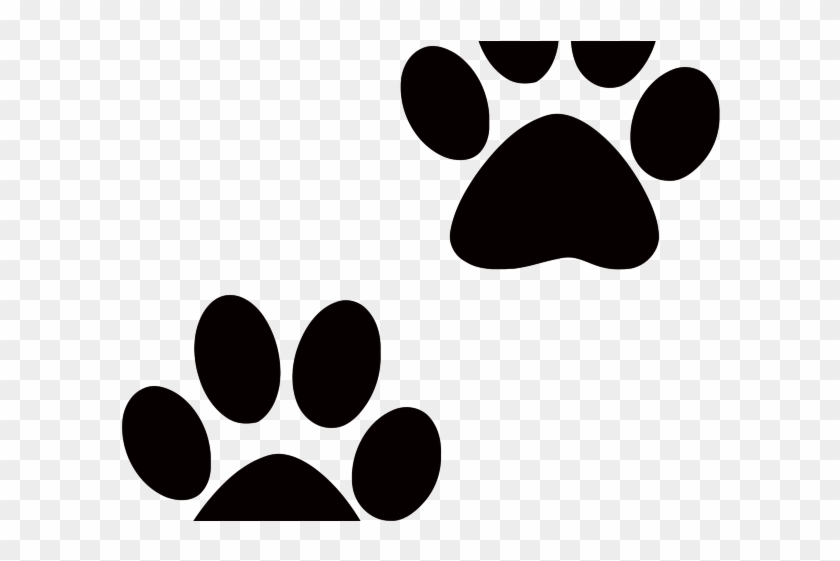 Dogs Clipart Clear Background - Transparent Background Dog Paw Clipart #1746972