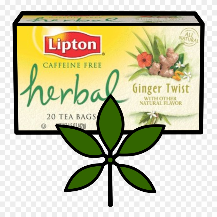 Lipton Herbal Tea Bags, Ginger Twist - Quietly Chamomile Tea Lipton #1746992