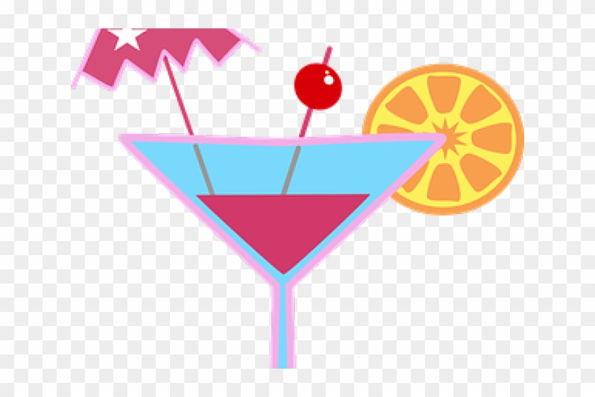 Martini Clipart Transparent Background - Clipart Transparent Cocktail Glass #1747112