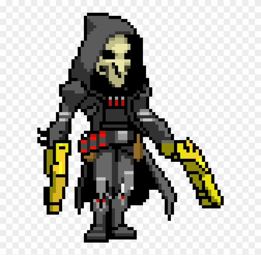 Reaper Overwatch Transparent - Overwatch Reaper Pixel Spray #1747294