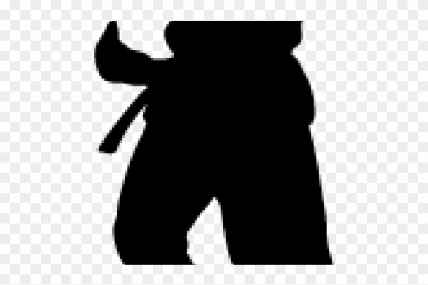Street Fighter Clipart Silhouette - Silhouette #1747321