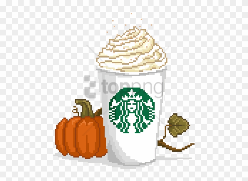 Free Png Pumpkin Spice Latte Pixel Art Png Image With - Pumpkin Spice Latte Png #1747338