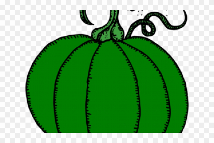 Gourd Clipart Green Pumpkin - Pumpkin Outline Clip Art #1747341