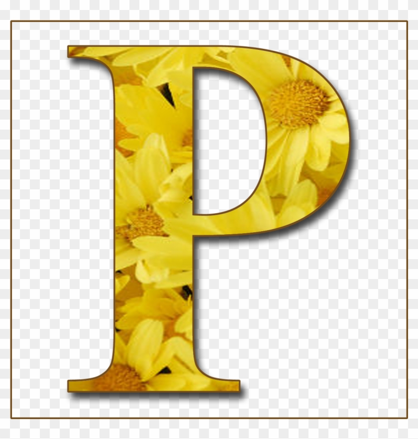 Job - Letter P In Yellow #1747452