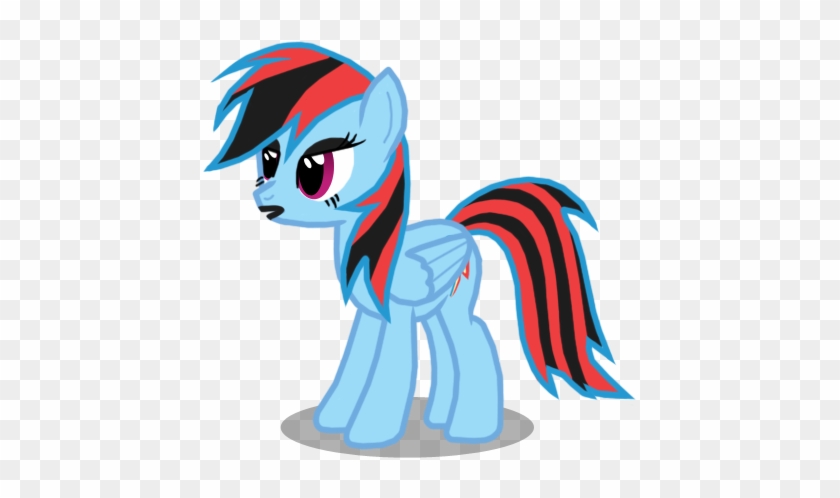 Mlp Rainbow Dash Gothic #1747506