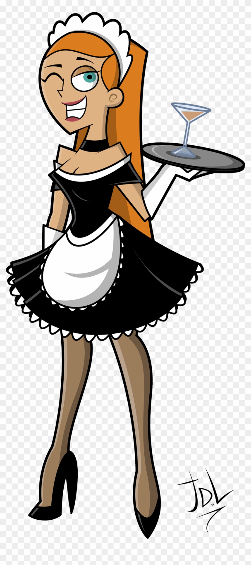 Maid Jazz By Javidluffy Commission - Danny Phantom Sister Hot #1747526